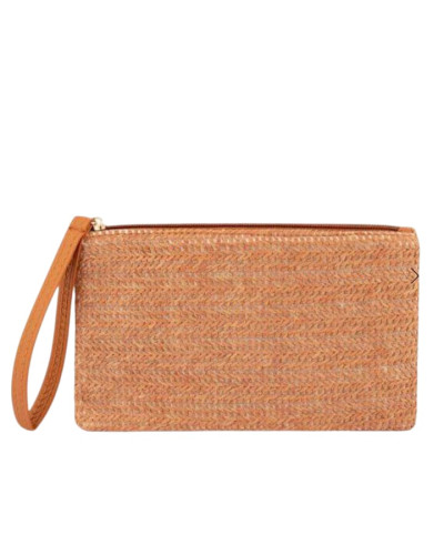 Cartera Rafia Marrón