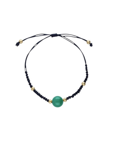 Pulsera Aventurina Verde Natural