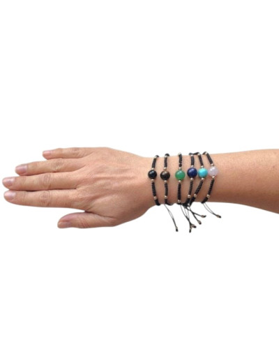 Pulsera Aventurina Verde Natural