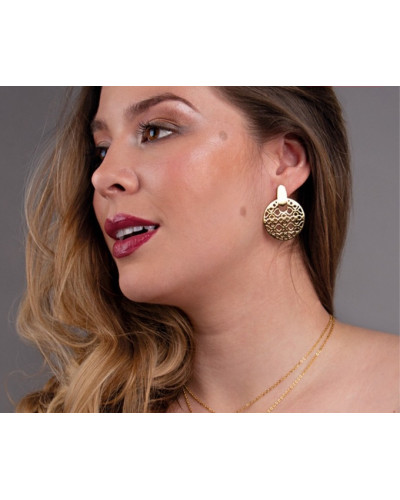 Pendientes Mudejar Acero