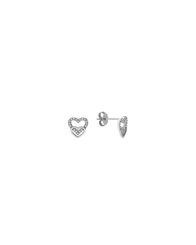 Pendientes Double Heart