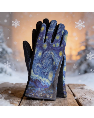 Guantes Starry Night Van Gogh