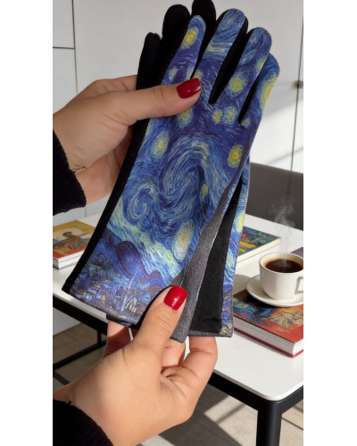 Guantes Starry Night Van Gogh