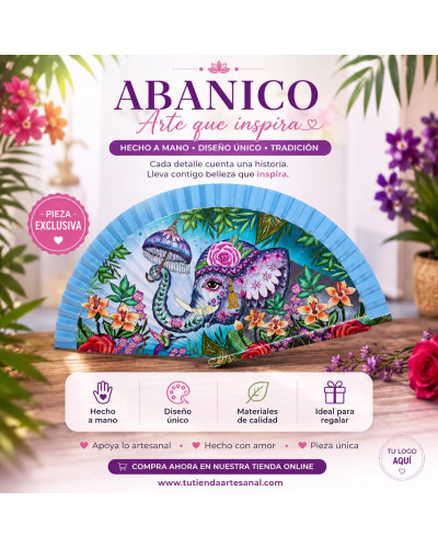 Abanico De Madera