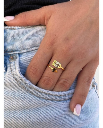 Anillo Flecha Acero