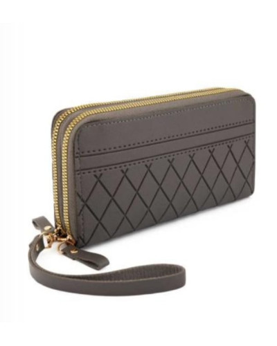 Monedero Polipiel Gris